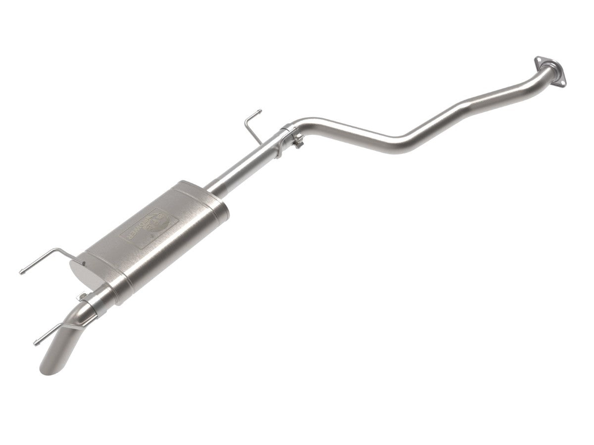 aFe 49-46073 ROCK BASHER 2-1/2 IN 409 Stainless Steel Cat-Back Exhaust System