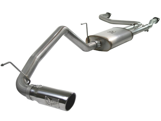 aFe 49-46102-P MACH Force-Xp 2-1/2 IN to 3 IN 409 Stainless Steel Cat-Back Exhaust System