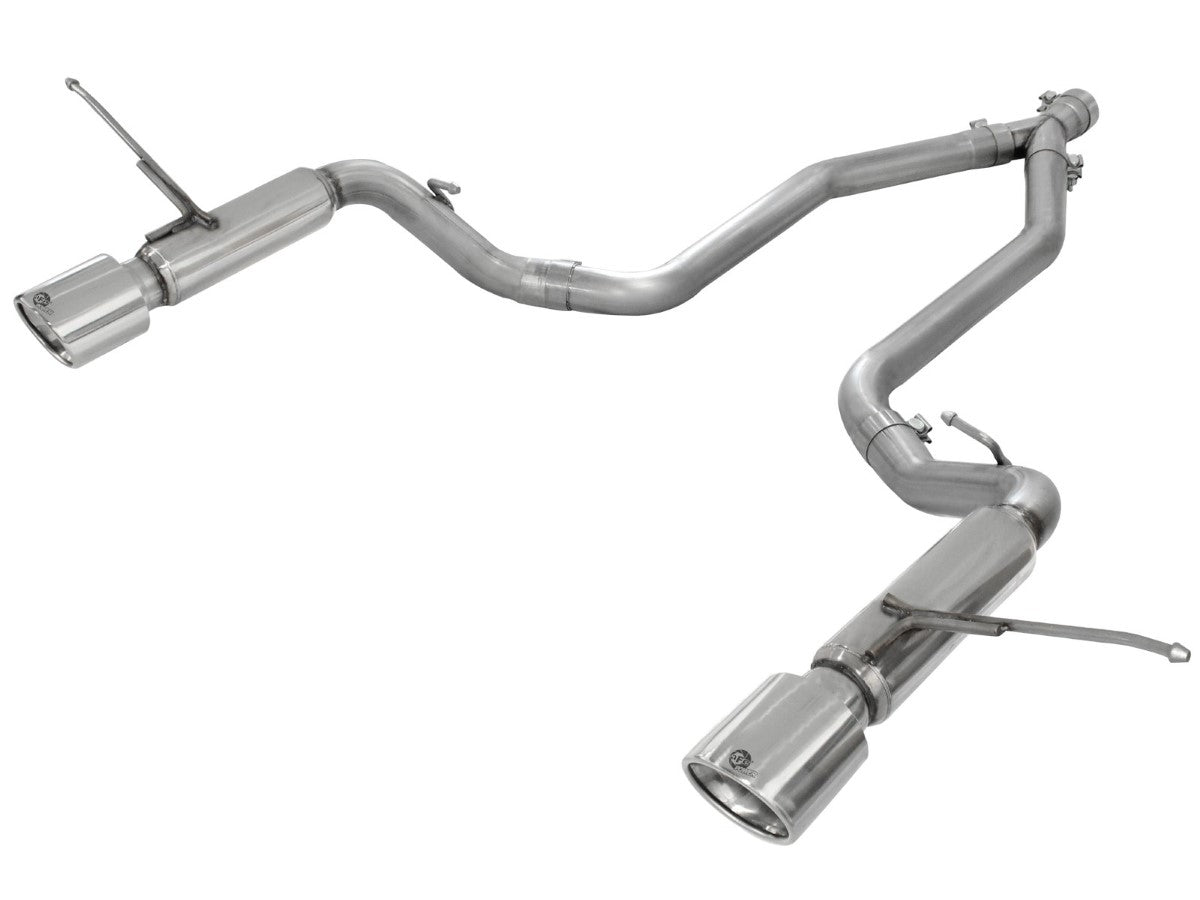aFe 49-46234 Large Bore-HD 2-1/2 IN 409 Stainless Steel DPF-Back Exhaust System