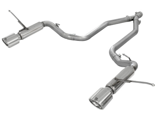 aFe 49-46234 Large Bore-HD 2-1/2 IN 409 Stainless Steel DPF-Back Exhaust System