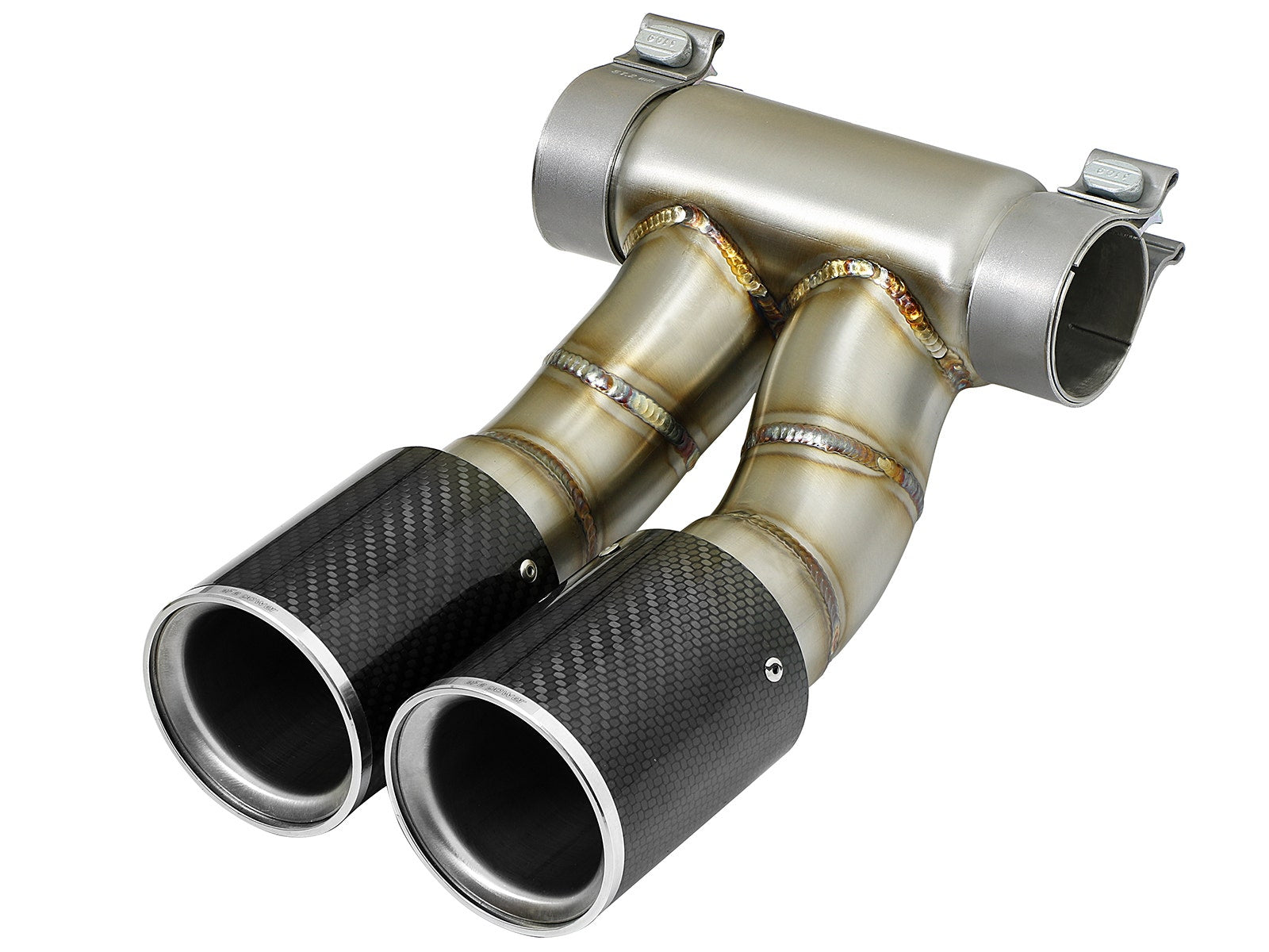 aFe 49C36413-P aFe Power 13-14 Porsche Cayman S / Boxster S Polish Exhaust Tip Upgrade