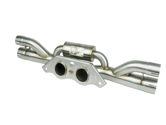 aFe 49C36434 MACH Force-Xp 304 Stainless Steel Secondary Muffler Delete Pipe