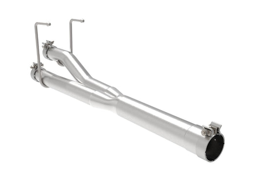 aFe 49C42072NM Apollo GT Series 3 IN 409 Stainless Steel Muffler Delete Pipe