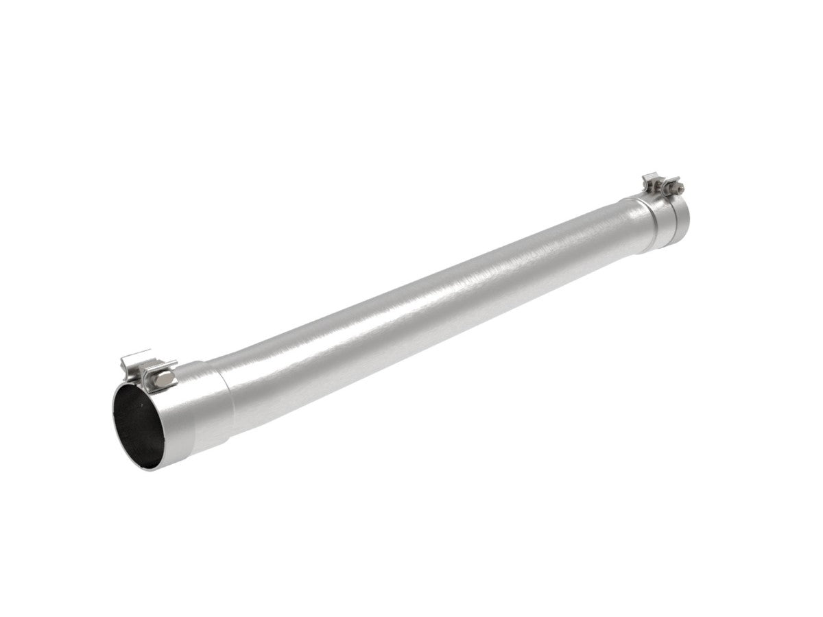 aFe 49C44114NM Apollo GT Series 3 IN 409 Stainless Steel Muffler Delete Pipe