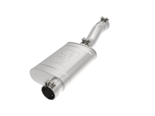 aFe 49C44121 Apollo GT Series 3 IN 409 Stainless Steel Muffler Upgrade