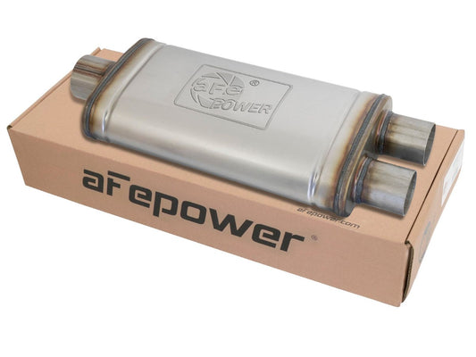aFe 49M00018 MACH Force-Xp 3" to 2.5" 409 Stainless Steel Muffler