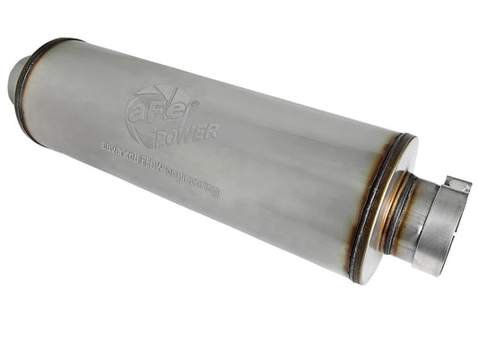 aFe 49M00038 SATURN 4S - 4" 409 Stainless Steel Muffler