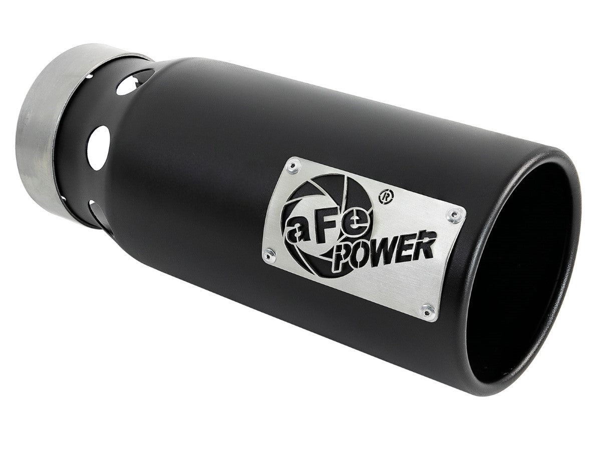 aFe 49T40501-B122 SATURN 4S - 4 IN Stainless Steel Intercooled Exhaust Tip