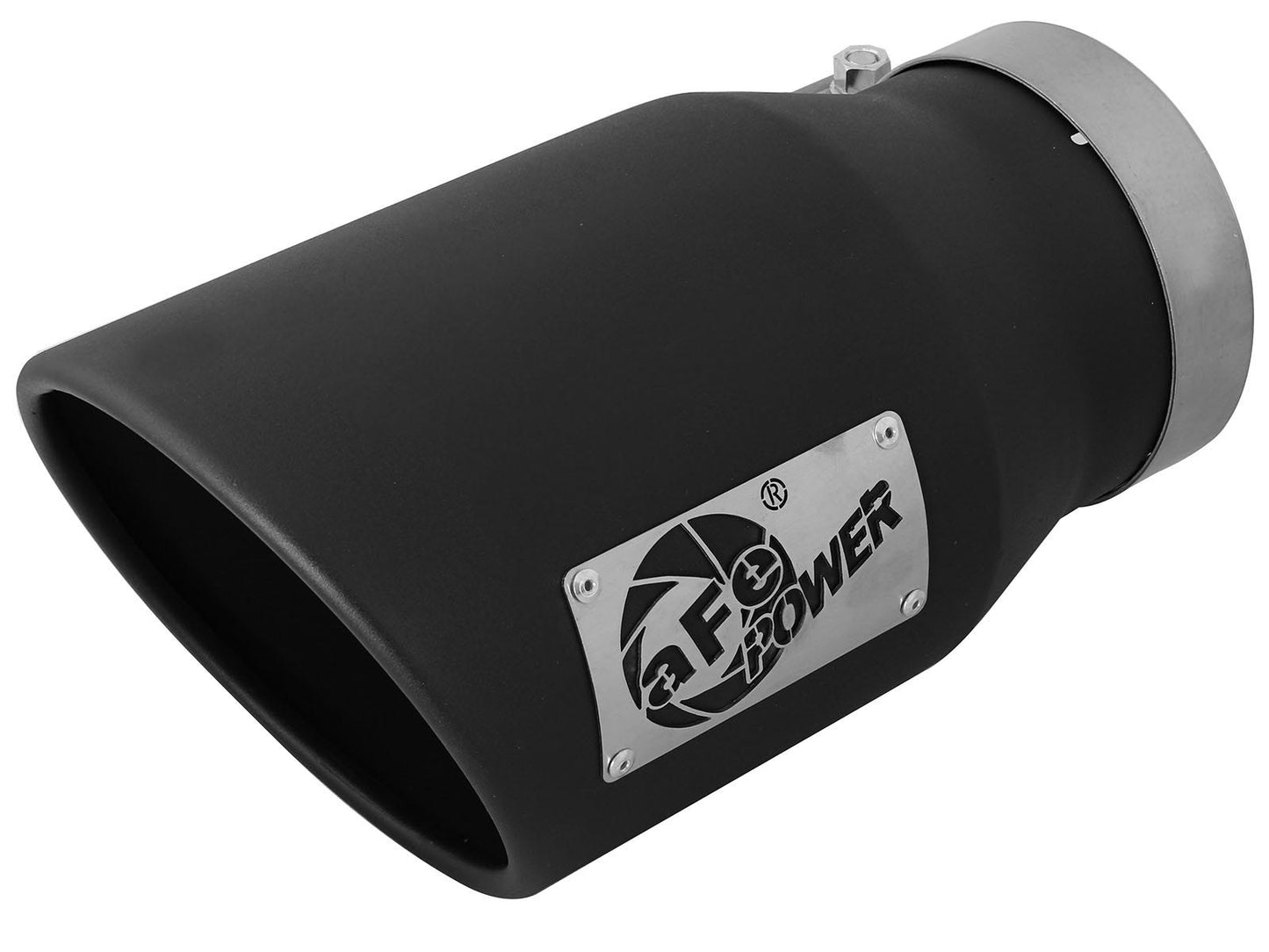 aFe 49T50702-P15 aFe MACH Force-Xp 5in Inlet x 7in Outlet x 15in length 304 Stainless Steel Exhaust Tip