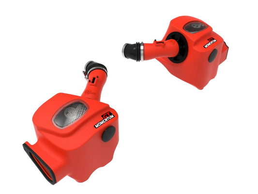 aFe 50-70091DR Momentum GT Red Edition Cold Air Intake System w/ Pro DRY S Filters