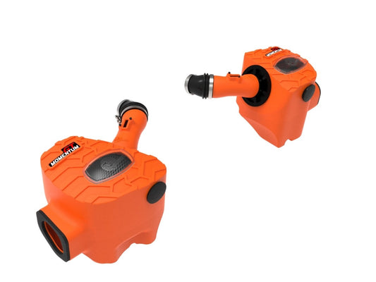aFe 50-70100KN Momentum GT Orange Edition Cold Air Intake System w/ Black Pro 5R Filters