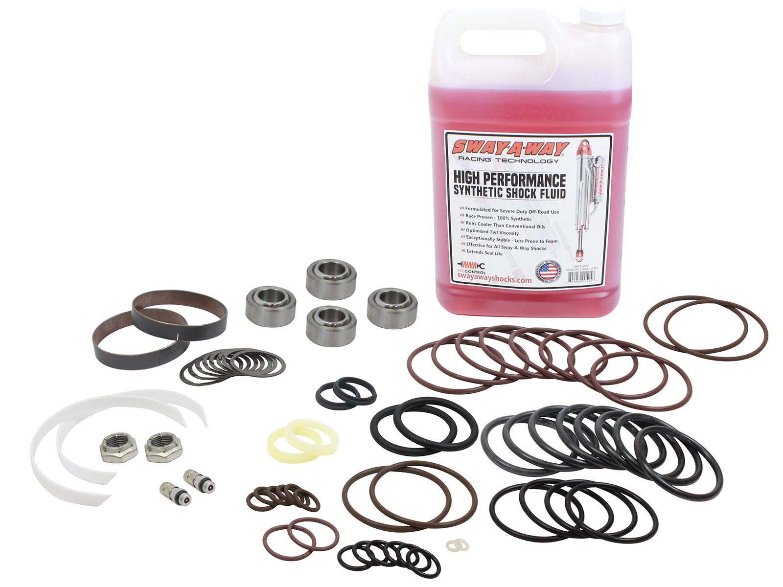 aFe 50000-SP01 aFe Control Sway-A-Way 3.0" Master Rebuild Kit 1" Shaft Gen 2