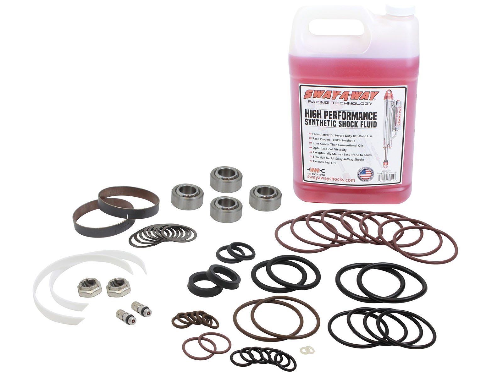 aFe 50100-SP01 aFe Control Sway-A-Way 3.0" Master Rebuild Kit 1" Shaft Gen 1