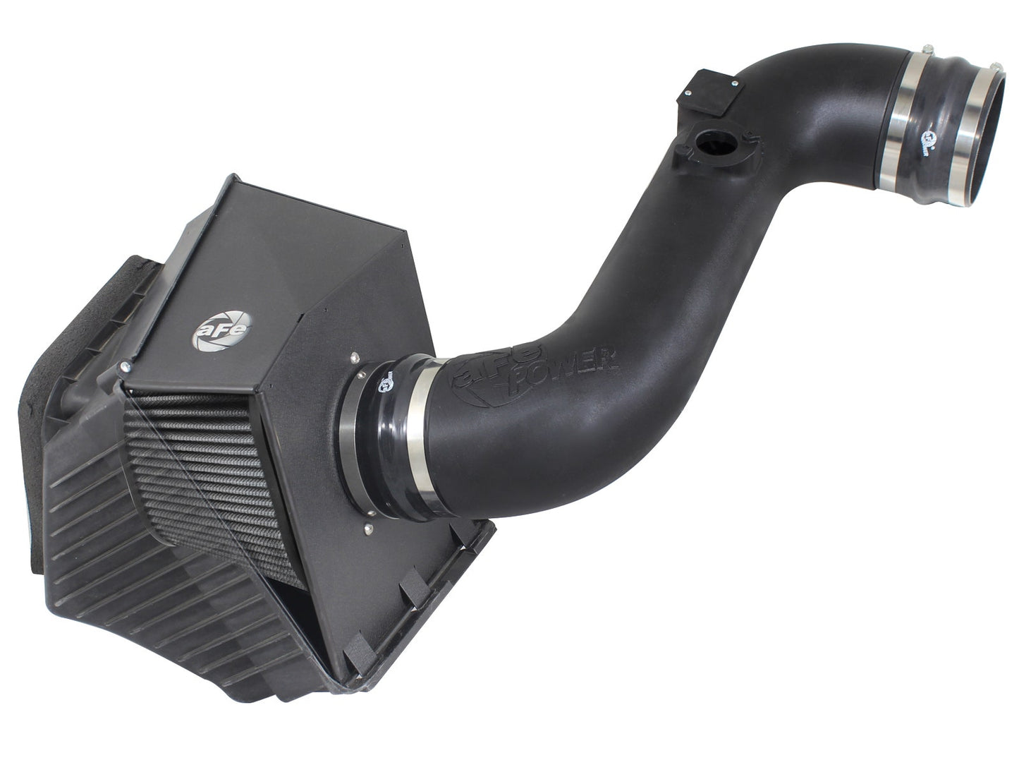 aFe 51-32322 aFe Magnum FORCE Stage-2 Pro DRY S Intake System 11-15 GM Diesel Trucks V8 6.6L (td) LML