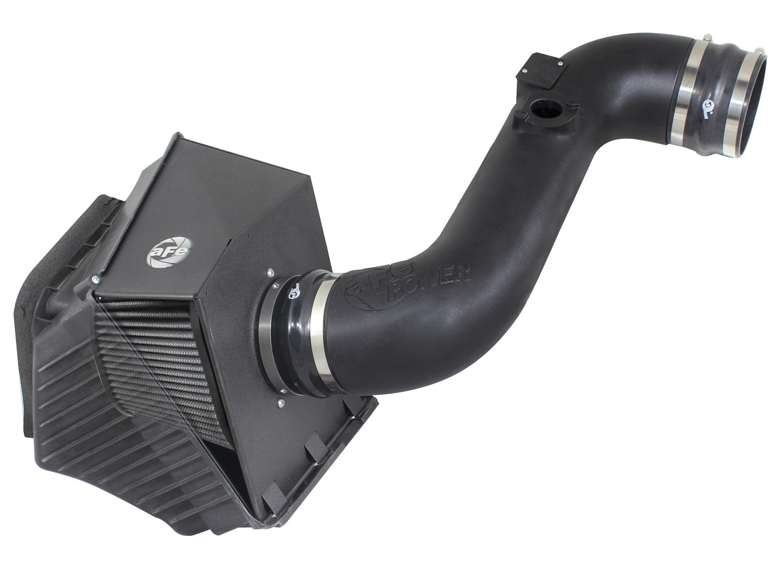 aFe 51-32322 aFe Magnum FORCE Stage-2 Pro DRY S Intake System 11-15 GM Diesel Trucks V8 6.6L (td) LML