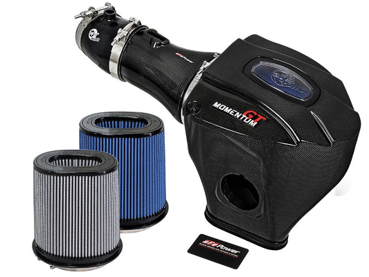 aFe 52-72204-CF Black Series Momentum Carbon Fiber Cold Air Intake System w/Dual Filter