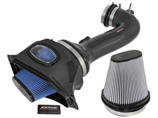 aFe 52-74202-C Black Series Momentum Carbon Fiber Cold Air Intake System w/Dual Filter