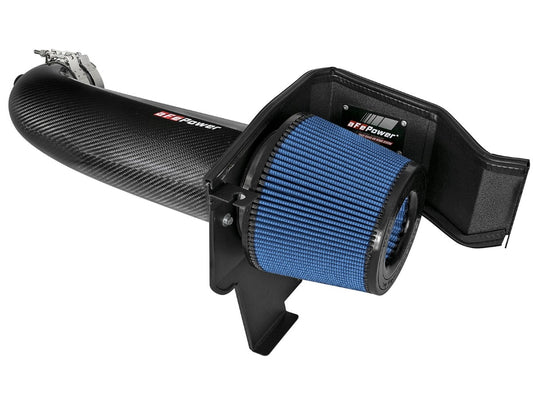aFe 54-12162-C Track Series Carbon Fiber Cold Air Intake System w/Pro 5R Filter