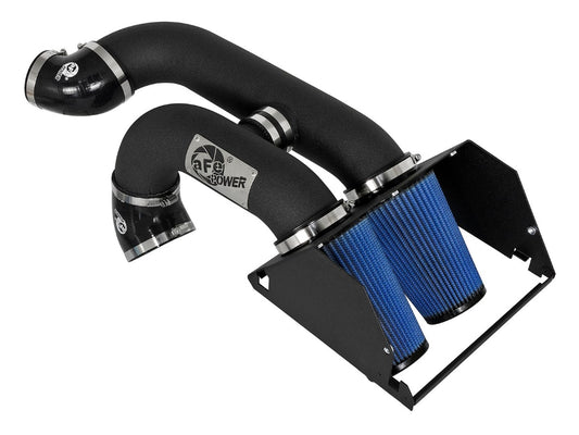aFe 54-12882-B Magnum FORCE Stage-2 'Super Raptor' Dual 3-1/2 IN Cold Air Intake System w/ Pro 5R Filter