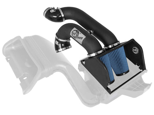 aFe 54-12972-B Magnum FORCE Stage-2 XP Dual 3-1/2 IN Cold Air Intake System w/Pro 5R Filter