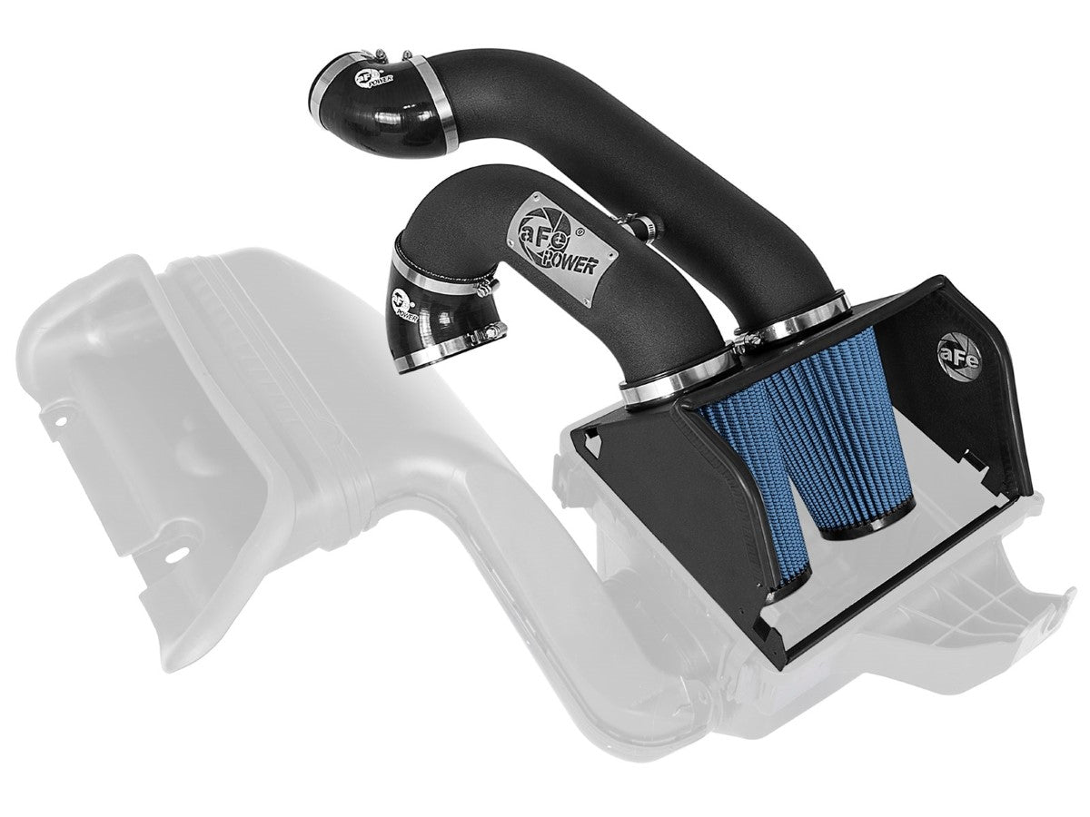 aFe 54-22972-B Magnum FORCE Stage-2 ST Dual 3 IN Cold Air Intake System w/Pro 5R Filter