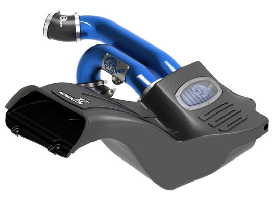 aFe 54-73120-L Momentum XP 'Alpha Raptor' Cold Air Intake System - Blue w/Pro 5R Filter