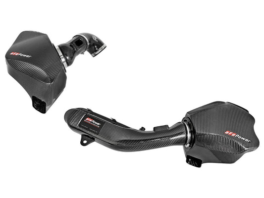 aFe 54-76305-CF Black Series Momentum Carbon Fiber Cold Air Intake System w/Pro 5R Filter