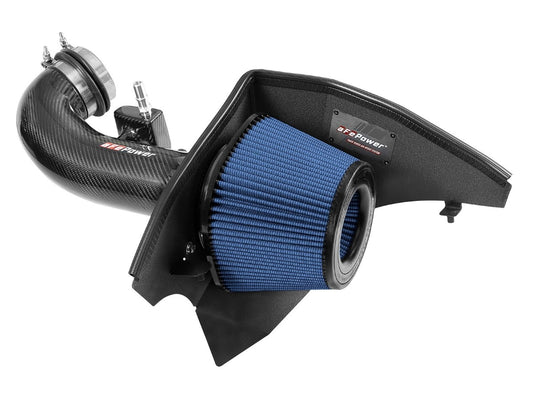 aFe 57-10005R Track Series Carbon Fiber Cold Air Intake System w/Pro 5R Filter