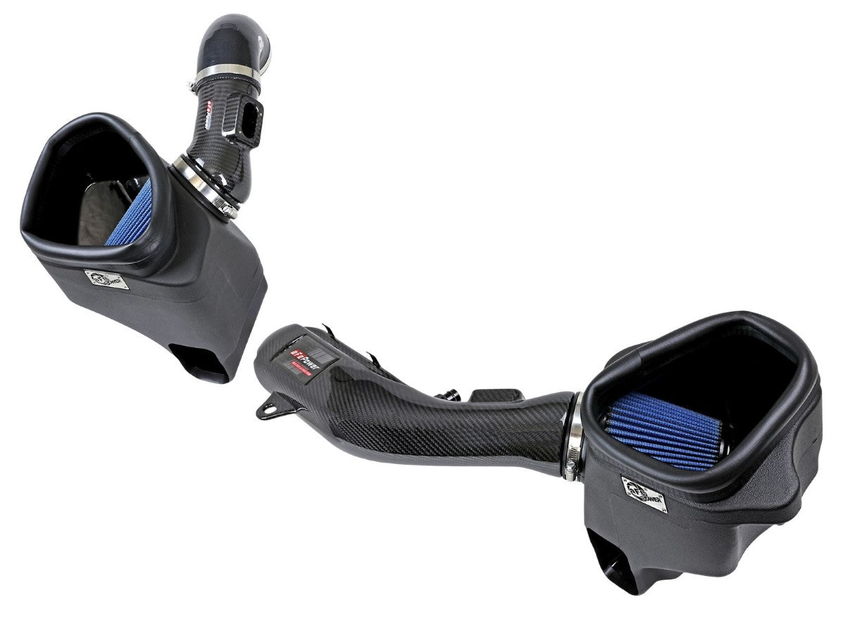 aFe 57-10006R Track Series Carbon Fiber Cold Air Intake System w/Pro 5R Filters
