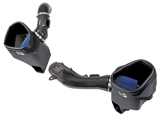 aFe 57-10006R Track Series Carbon Fiber Cold Air Intake System w/Pro 5R Filters