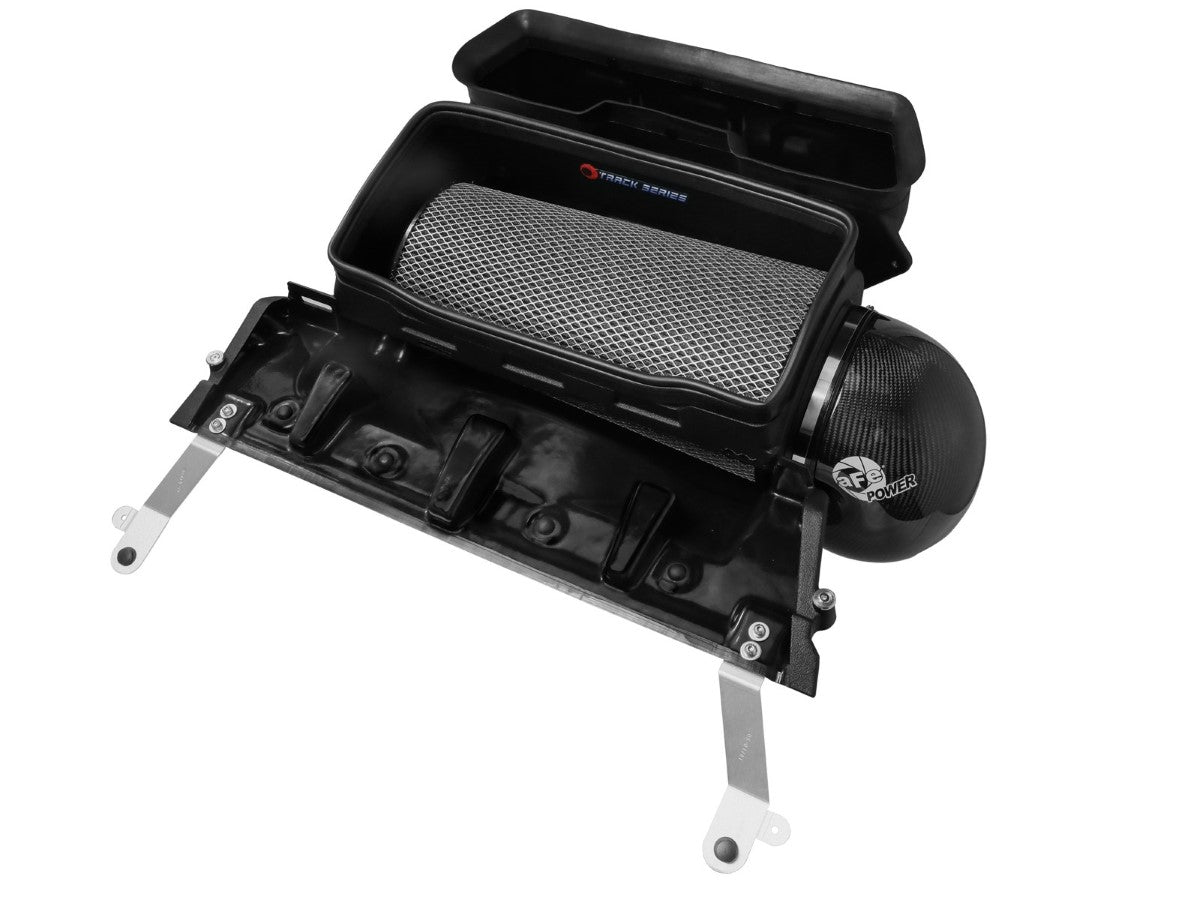 aFe 57-10022K Track Series Carbon Fiber Cold Air Intake System w/ Black Pro 5R Filter