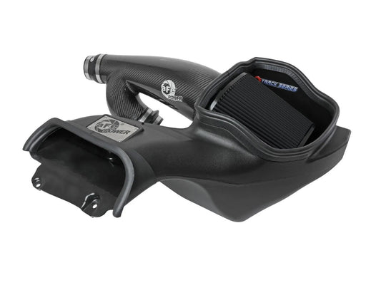 aFe 57-10031K Track Series Carbon Fiber Cold Air Intake System w/ Black Pro 5R Filter