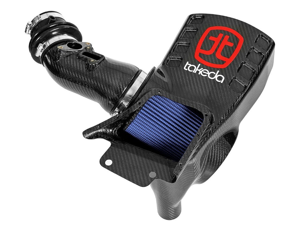 aFe 58-10002R Takeda Black Series Momentum Carbon Fiber Cold Air Intake System w/Pro 5R Filter