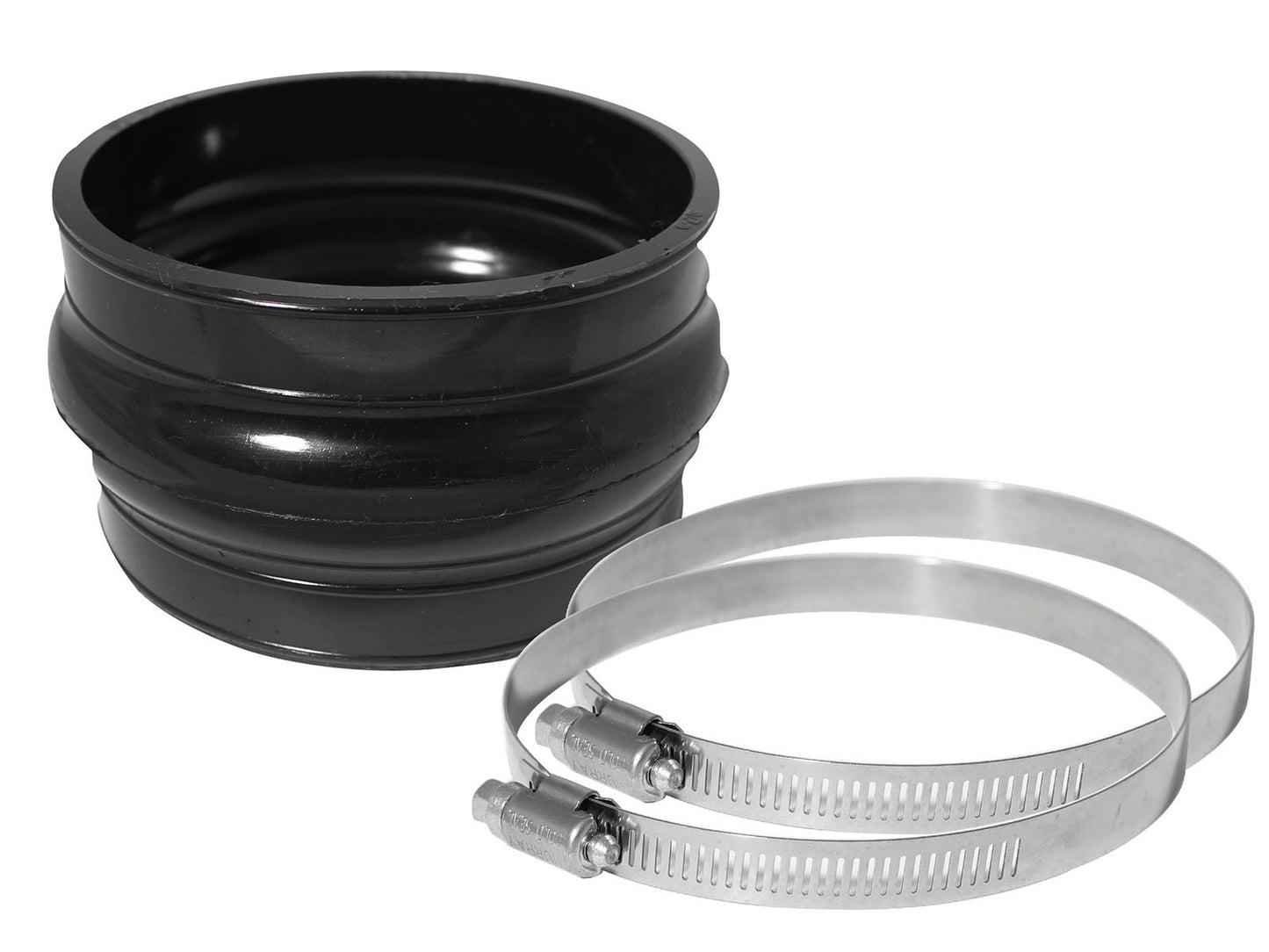 aFe 59-00023 aFe Magnum FORCE Intake Coupling Kit (4-1/2 IN ID x 3 IN L) Straight Coupler w/ Hump - Black