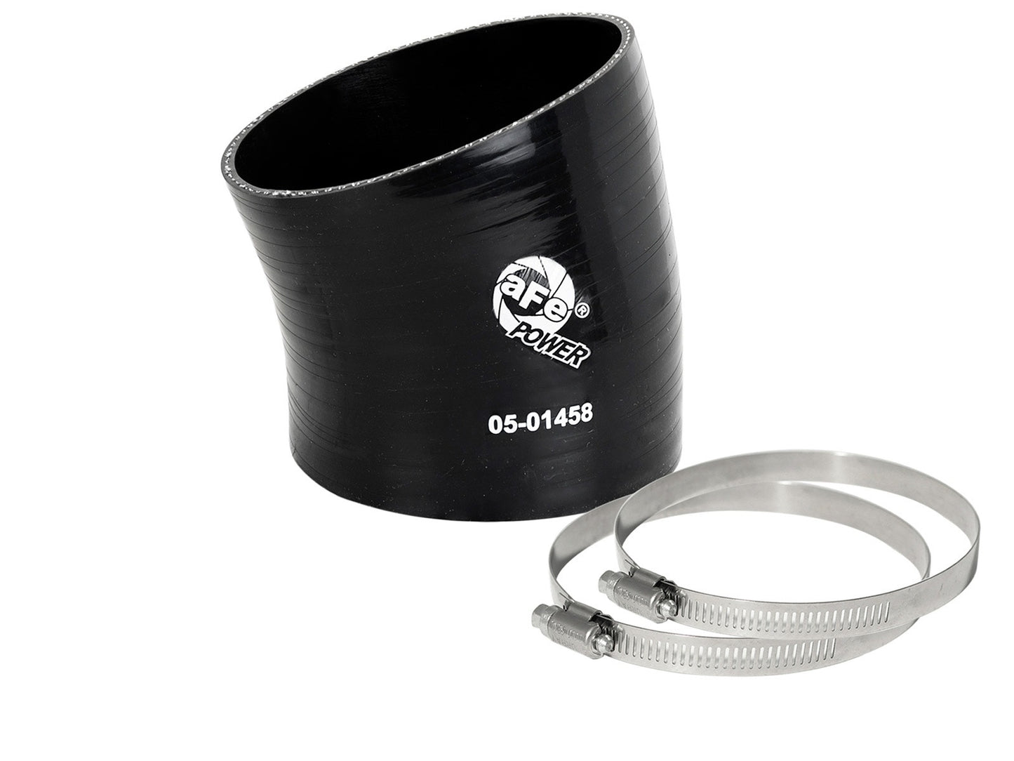 aFe 59-00090 aFe Magnum FORCE Intake Coupling Kit (3-1/2IN ID to 3-1/4 IN ID x 15 Deg.) Elbow Coupler - Black