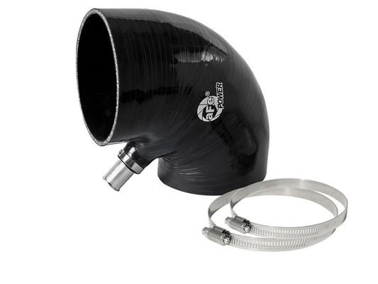 aFe 59-00113 aFe Magnum FORCE Intake Coupling Kit (4 IN ID to 4-1/4 IN ID x 90 Deg.) Elbow Coupler - Black