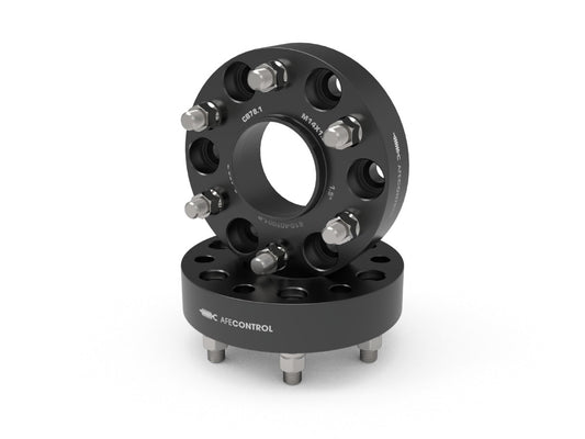 aFe CONTROL Wheel Spacers Chevrolet 1500 19-25 6x5.5mm CB 78.1mm 1-1/2 IN Thickness