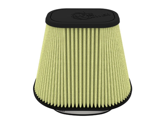 aFe Track Series Intake Rplcmnt Air Filter (6-1/8x4-1/8)IN F x(9-1/4x7-1/4)IN B x(6x4)IN Tx7-1/8IN H