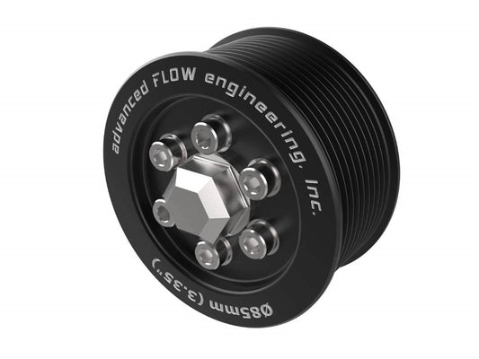 aFe 79-10005 aFe POWER Supercharger Power Pulley Kit w/ Hub 3.35 IN
