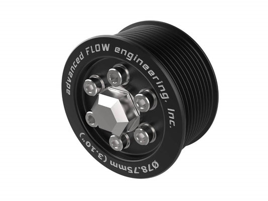 aFe 79-10006 aFe POWER Supercharger Power Pulley Kit w/ Hub 3.10 IN