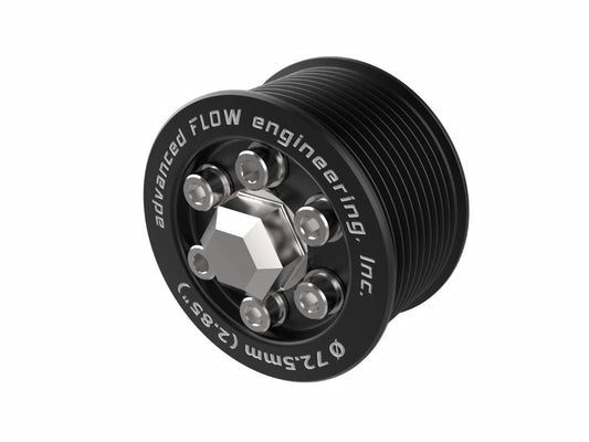 aFe 79-10007 aFe POWER Supercharger Power Pulley Kit w/ Hub 2.85 IN