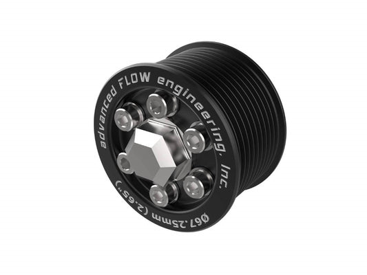 aFe 79-10008 aFe POWER Supercharger Power Pulley Kit w/ Hub 2.65 IN