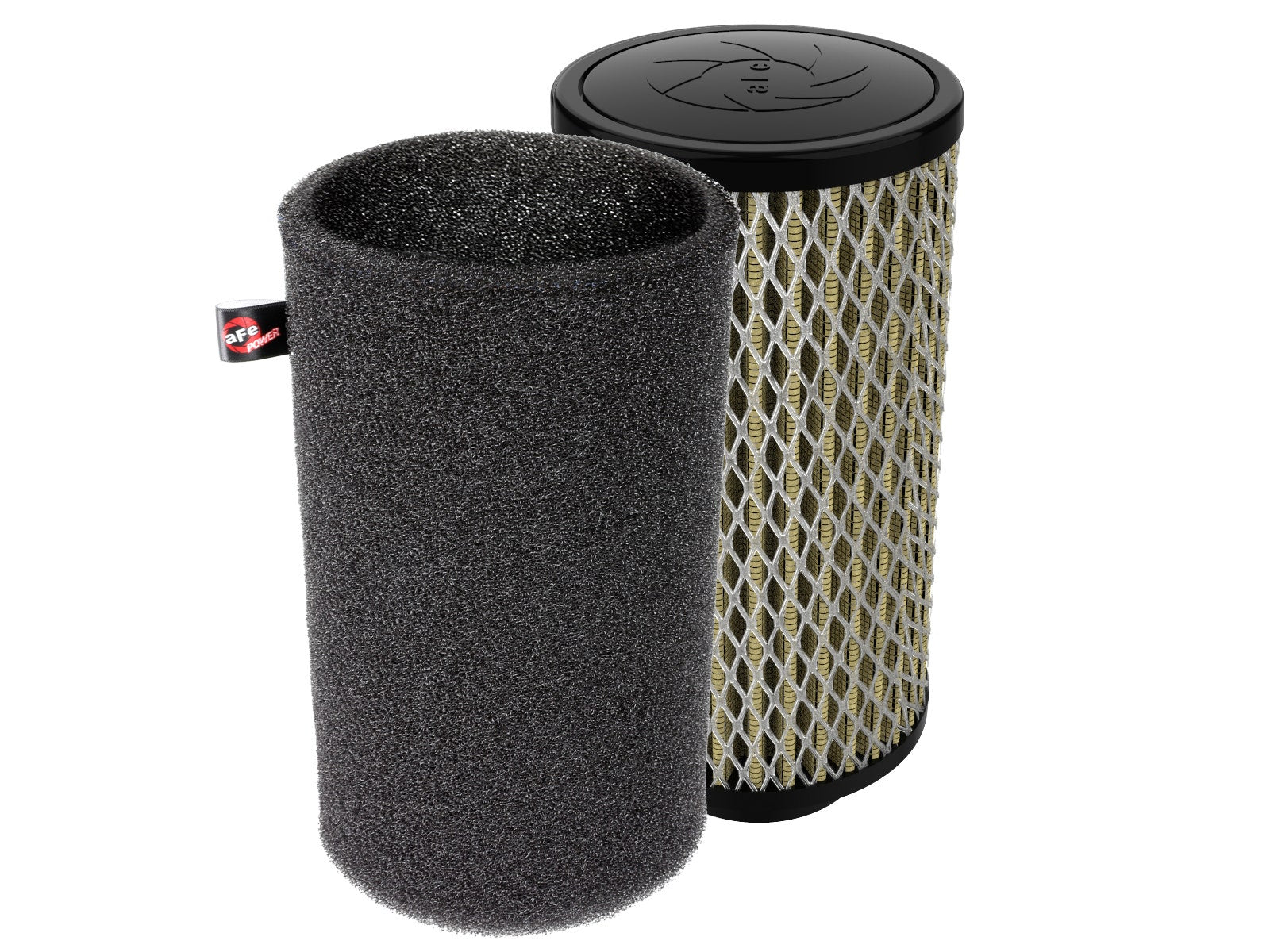 aFe 87-10068-WF aFe 16-19 Polaris RZR XP Aries Powersport OE Replacement Air Filter w/ Pro GUARD 7 Air Filter w/ Pre