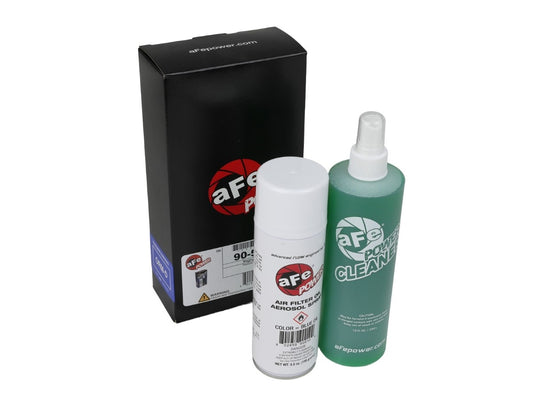 aFe 90-50001 aFe POWER Pro 5R &amp; Pro 10R Air Filter Restore Kit; 5.5 oz Aerosol Oil, 12 oz Spray Cleaner
