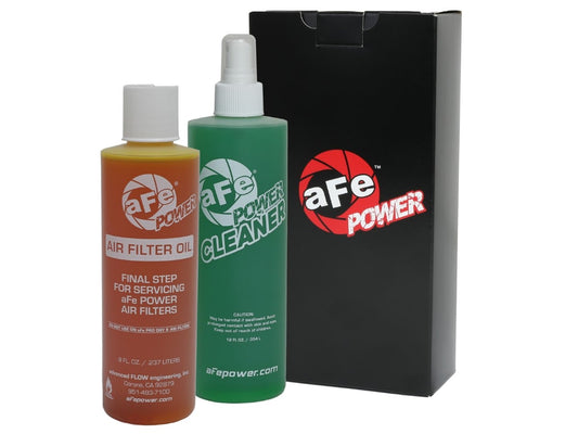 aFe 90-50500 aFe POWER Pro GUARD 7 Air Filter Restore Kit; 8 oz Squeeze Oil, 12 oz Spray Cleaner