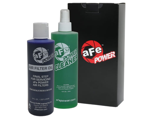 aFe 90-50501 aFe POWER Pro 5R &amp; Pro 10R Air Filter Restore Kit; 8 oz Squeeze Oil, 12 oz Spray Cleaner